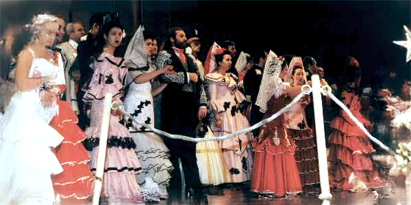 Performance of Carmen at the Romanian National Opera, April 1999